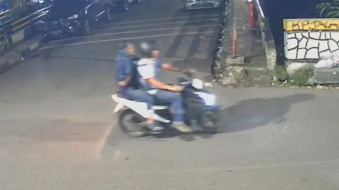 Para pelaku penyiraman air keras terhadap aktivis KontraS, Andrie Yunus. 