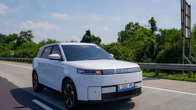 JAECOO J5 EV. (Foto: Dok/Istimewa)