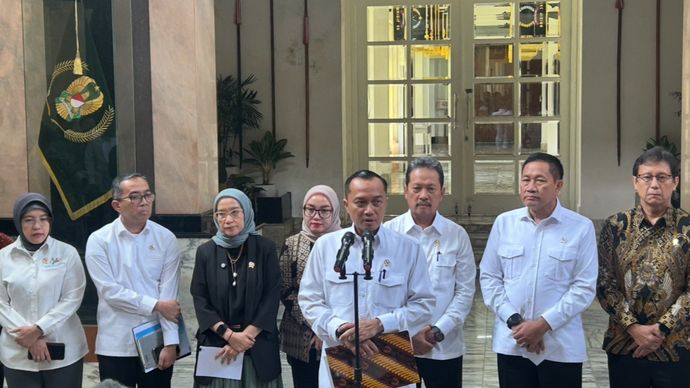 Menteri Sekretaris Negara Prasetyo Hadi