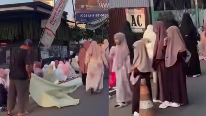 Suasana Salat Idul Fitri di Depok digelar hari ini 19 Maret 2026