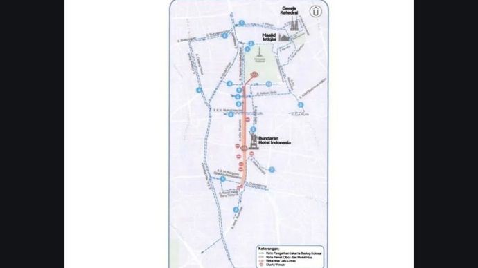 Pengaturan lalu lintas saat kegiatan 