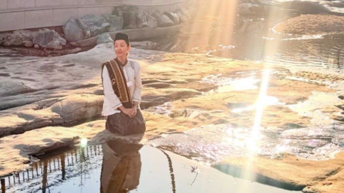 Selebritas kontroversial, Lucinta Luna.