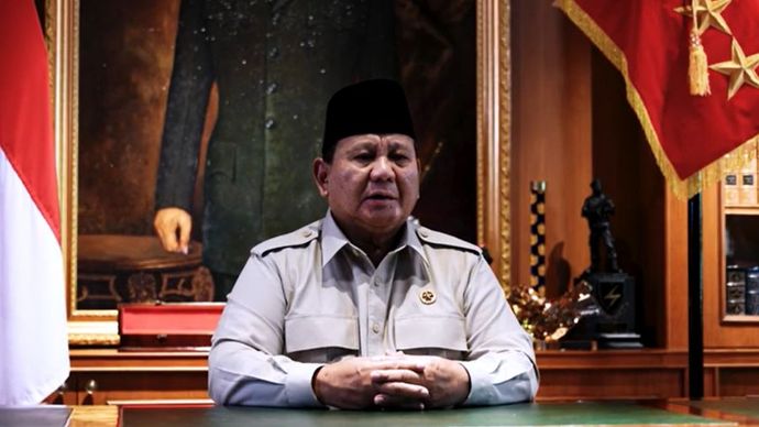 Presiden Republik Indonesia Prabowo Subianto.