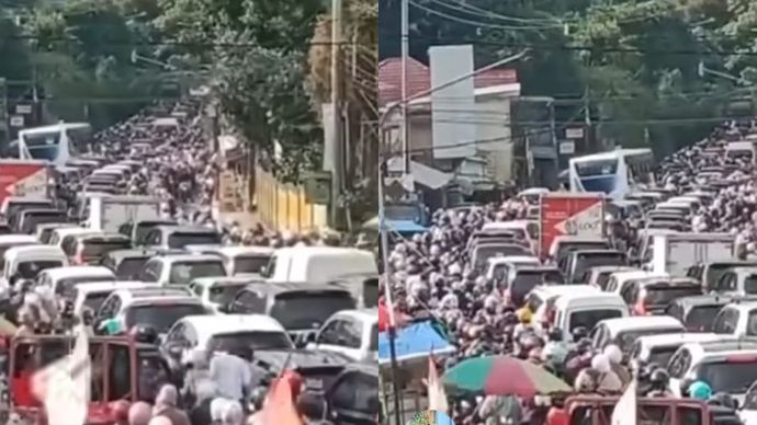 Macet Horor di Puncak Bogor
