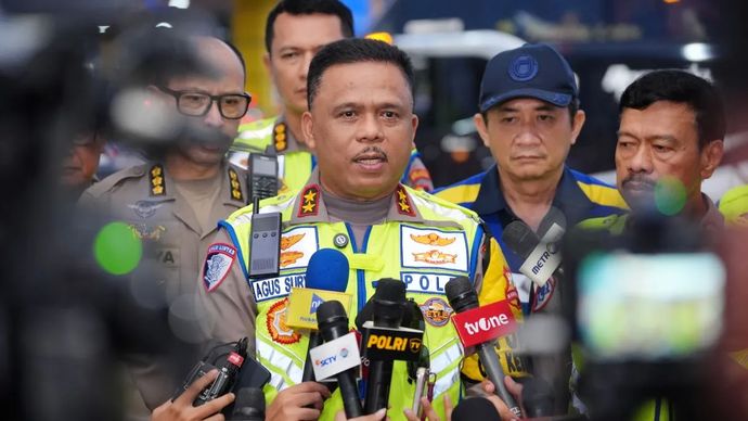 Kepala Korps Lalu Lintas (Kakorlantas) Polri Irjen Pol. Agus Suryonugroho. ANTARA/HO-Korlantas Polri.