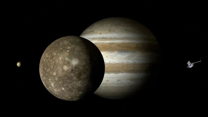 Photo file: Lembaga Penerbangan dan Antariksa Amerika Serikat (NASA) dan SpaceX menunda peluncuran misi Europa Clipper yang dijadwalkan pada Kamis (10/10/2024) ke bulan Jupiter, Europa, karena keberadaan badai Milton, kata badan antariksa AS dalam se