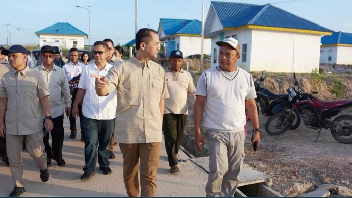 Mentrans Iftitah Tinjau Pembangunan, Dorong Kawasan Transmigrasi Barelang Jadi Pusat Ekonomi Baru