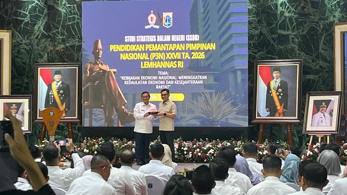 Pramono Anung dan Ace Hasan Syadzily 