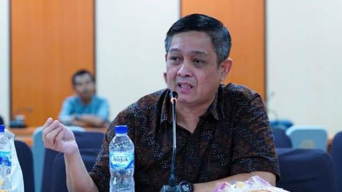 Kepala Dinas SDABMBK Kabupaten Bekasi, Henri Lincoln. 