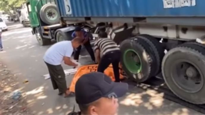 Kecelakaan di Jalan Narogong Bantargebang, 1 Meninggal