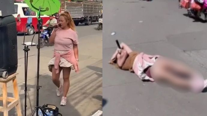 Pinkan Mambo Ngamen di Jalanan 