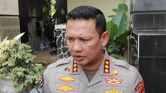 Kabid Humas Polda Metro Jaya, Kombes Pol Budi Hermanto saat ditemui di Jakarta, Rabu (1/4/2026). ANTARA/Ilham Kausar