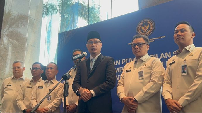 Direktur Jenderal Imigrasi Hendarsam Marantoko 