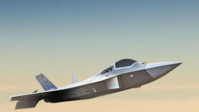 Pesawat tempur KAAN yang diproduksi Turkish Aerospace Industries (TAI). ANTARA/HO-Turkish Aerospace Industries (TAI)