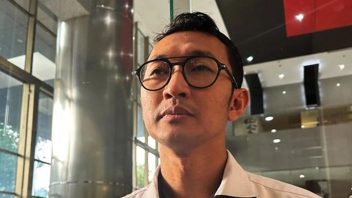 Juru Bicara Komisi Pemberantasan Korupsi Budi Prasetyo memberikan keterangan di Gedung Merah Putih KPK, Jakarta, Senin (23/2/2026). ANTARA/Rio Feisal/am.