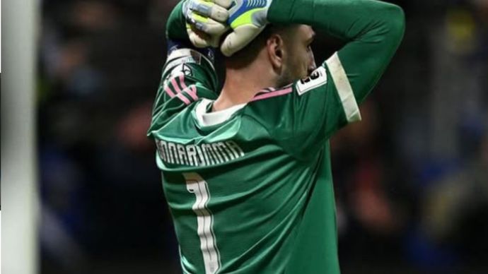 kapten tim nasional Italia Gianluigi Donnarumma