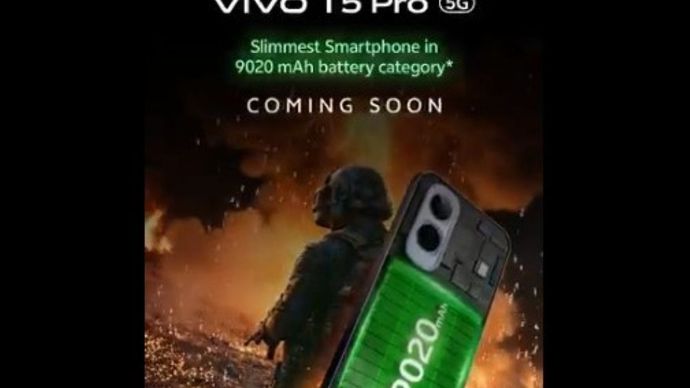 Baterai Vivo T5 Pro memiliki kapasitas 9.020 mAh. (Foto: Tangkapan layar X @Vivo_India)