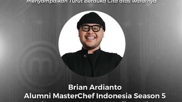 Brian Ardianto meninggal dunia. 