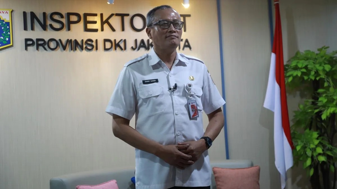 Inspektur Provinsi DKI Jakarta, Dhany Sukma. ANTARA/HO-Pemprov DKI Jakarta.