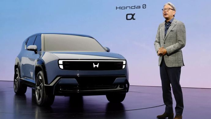 Prototipe SUV Honda 0&alpha;. (Foto: Istimewa via Carscoops) 