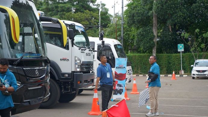 Pameran kendaraan komersial terbesar di Indonesia, Gaikindo Indonesia International Commercial Vehicle Expo (GIICOMVEC) 2026, siap digelar pada 8-11 April 2026 di JIExpo Kemayoran, Jakarta. (Foto: Dok/Istimewa/Seven Event) 