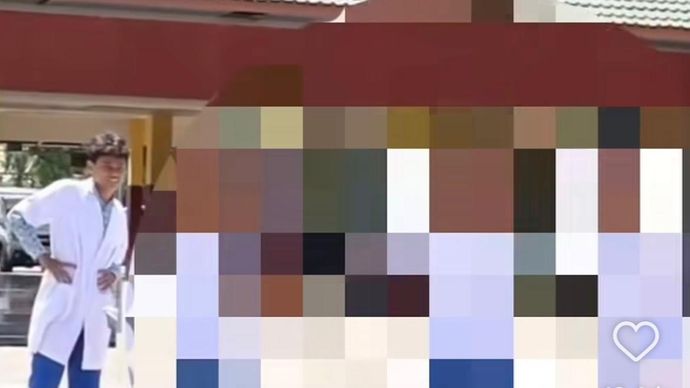 Detik-detik ledakan senapan rakitan yang menewaskan siswa SMP Sains Tahfiz Islamic Center, Kabupaten Siak, Riau. 