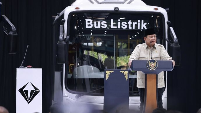Presiden RI Prabowo Subianto menegaskan motivasi besar Indonesia dalam industri kendaraan listrik.