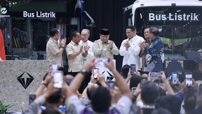 Presiden RI Prabowo Subianto menegaskan motivasi besar Indonesia dalam industri kendaraan listrik.