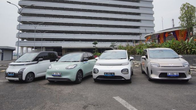 Wuling telah memasarkan lini kendaraan listrik yang semakin beragam di Indonesia. (Foto: Dok/Istimewa)