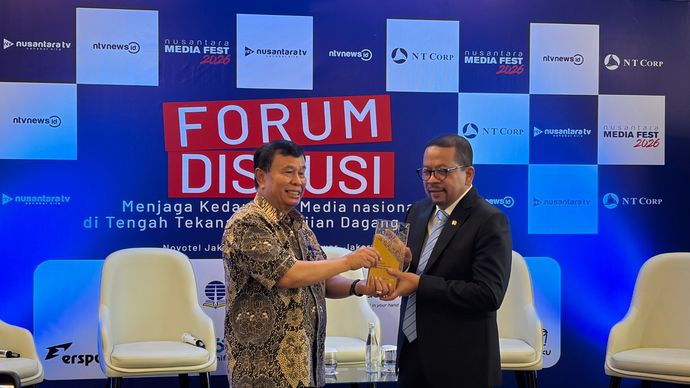 Preskom NT Corp Nurdin Tampubolon bersama M. Qodari KSP