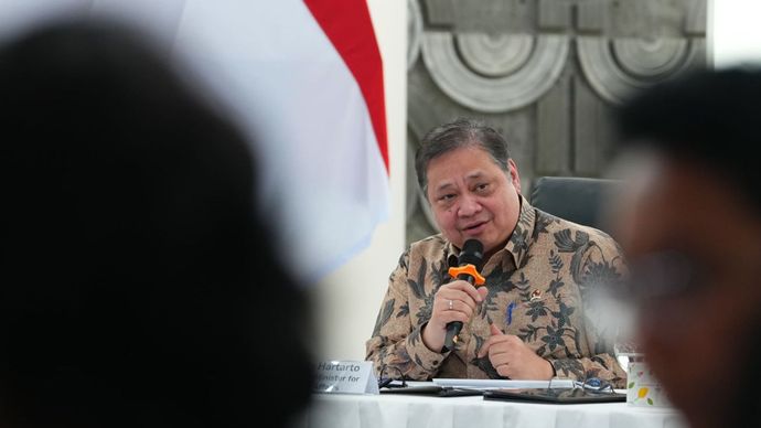 Menteri Koordinator Bidang Perekonomian Airlangga Hartarto.