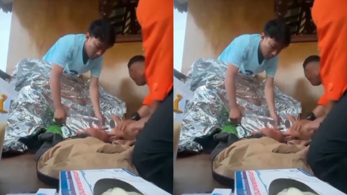 Bayi Hipotermia Saat Mendaki Gunung di Semarang