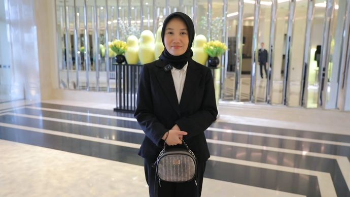 Mahasiswi dan alumni Indonesia di Rusia menyampaikan kesan positif setelah bertemu dengan Presiden Republik Indonesia, Prabowo Subianto.