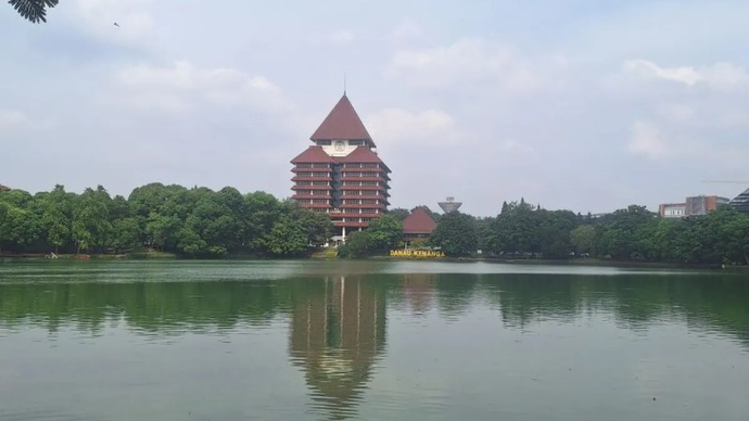 Ilustrasi: Gedung Rektorat UI. ANTARA/Feru Lantara
