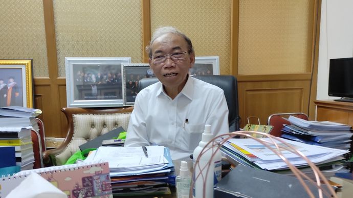 Rektor Universitas Indraprasta PGRI (Unindra) Sumaryoto. 