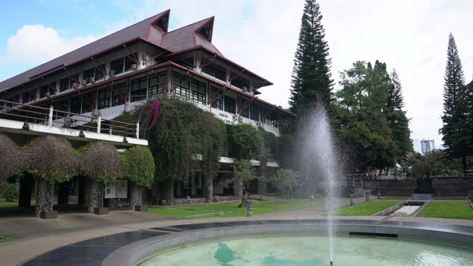 Kampus ITB Ganesha Bandung. ANTARA/HO-ITB