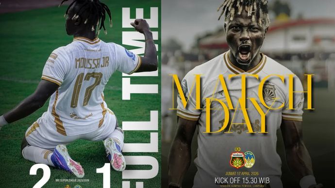 Tertinggal 0-1 pada babak pertama, Bhayangkara Presisi Lampung FC berbalik menang 2-1 atas PSIM Yogyakarta dalam pertandingan Super League di Stadion Sumpah Pemuda PKOR Way Halim, Jumat.