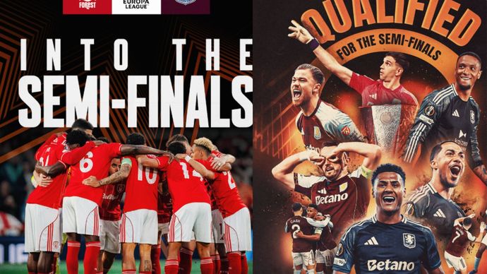 Semifinal Liga Europa: Duel 2 Tim Inggris, Aston Villa vs Nottingham Forest