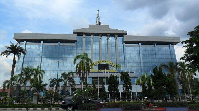 Kantor Gubernur Kaltim. 
