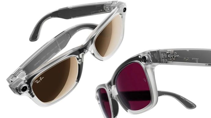 Ilustrasi kacamata pintar. Dalam foto ini kacamata Meta Ray-Bans. (ANTARA/blog Meta)