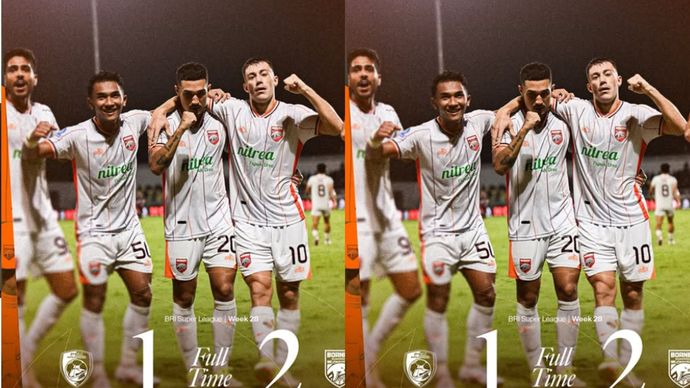 Borneo Tempel Ketat Persib usai Kalahkan PSM