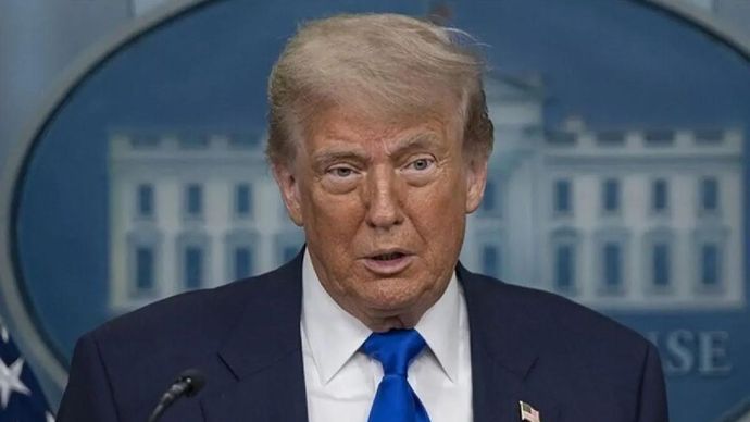 Arsip foto - Presiden Amerika Serikat Donald Trump mengadakan konferensi pers di Gedung Putih Washington DC, Amerika Serikat. ANTARA/Anadolu Ajensi/pri.