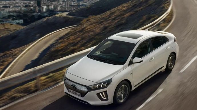 Hyundai Ioniq Electric. ANTARA/HO-hyundai