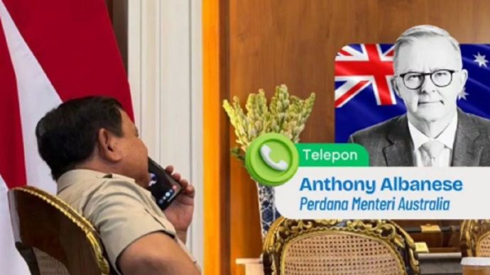 Presiden RI Prabowo Subianto menelpon Perdana Menteri Australia Anthony Albanese untuk membahas rencana ekspor pupuk urea. ANTARA/Instagram-sekretariat.kabinet