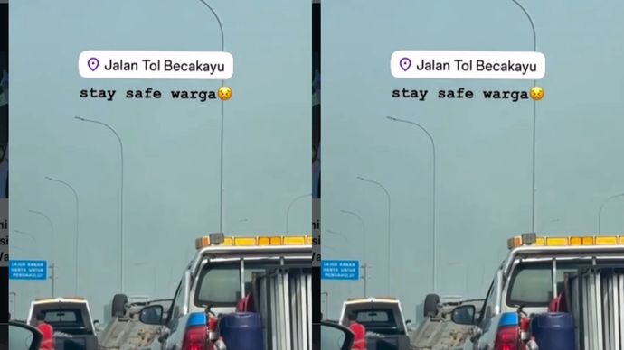 Kecelakaan lalu lintas terjadi di Tol Becakayu arah Jakarta pada pagi hari ini, Selasa (28/04). Sebuah mobil dilaporkan terbalik di jalan tol, menyebabkan kemacetan parah di sekitar lokasi kejadian.