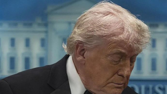 Arsip foto - Presiden AS Donald Trump. ANTARA/Celal G&uuml;neş/Anadolu/pri.