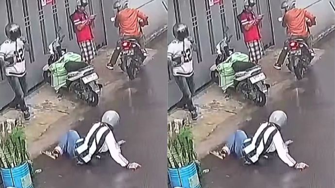 Begal Kurir Paket di Bandung