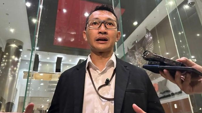 Juru Bicara Komisi Pemberantasan Korupsi Budi Prasetyo memberikan keterangan di Gedung Merah Putih KPK, Jakarta, Rabu (29/4/2026). ANTARA/Rio Feisal/am.