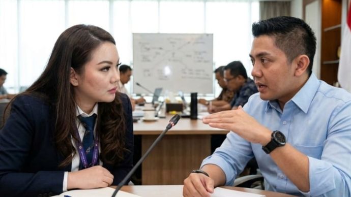 Hillary Brigitta Lasut, Seskab Teddy Indra Wijaya 