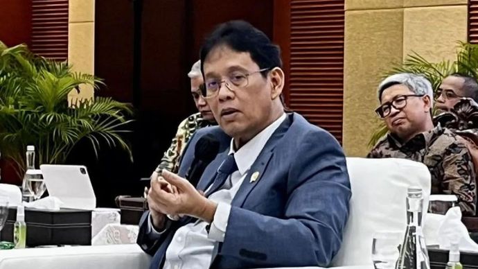 Menteri Keuangan (Menkeu) Purbaya Yudhi Sadewa di sela konferensi pers APBN KiTa di Kantor Kemenkeu RI, Jakarta, Selasa (5/5/2026). ANTARA/Arnidhya Nur Zhafira/pri.